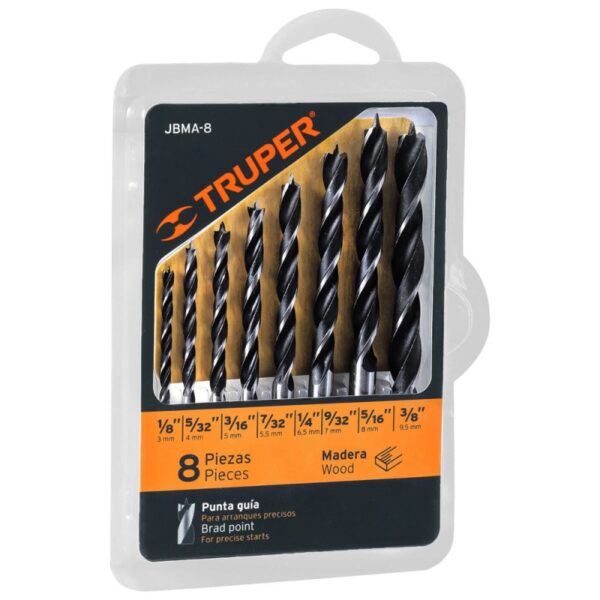 BROCAS X 8 MADERA TRUPER / 11338