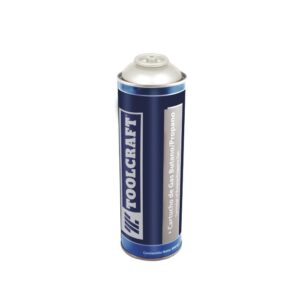 CARTUCHO GAS BUTANO ROSCA 450 ML TOOLCRAF /