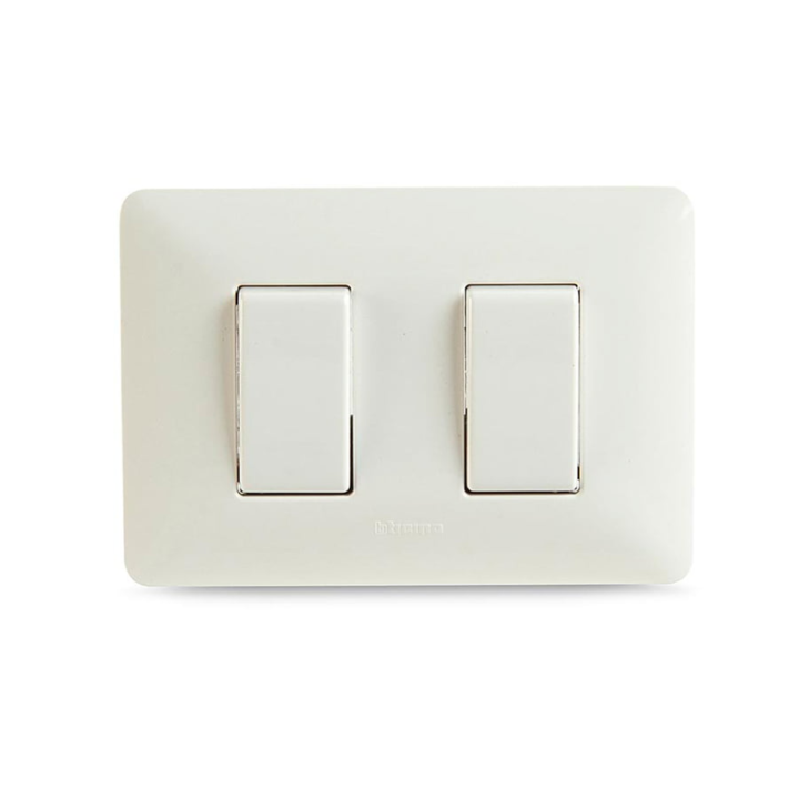 INTERRUPTOR CRAUNOT X 2 BLANCO