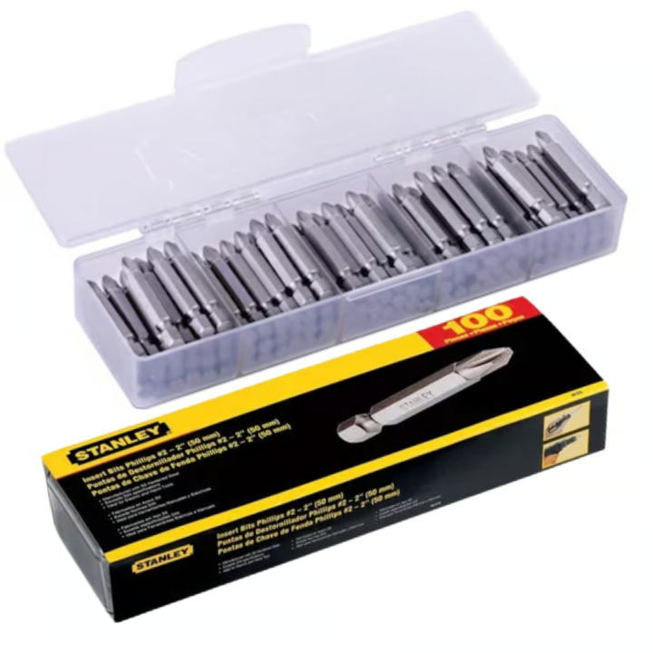 PUNTERAS PARA TALADRO 2¨ X 100 PH2 STANLEY / 68-076